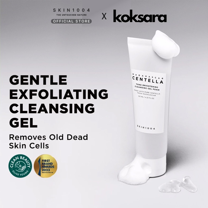SKIN1004 Madagascar Centella Tone Brightening Cleansing Gel Foam 125ml