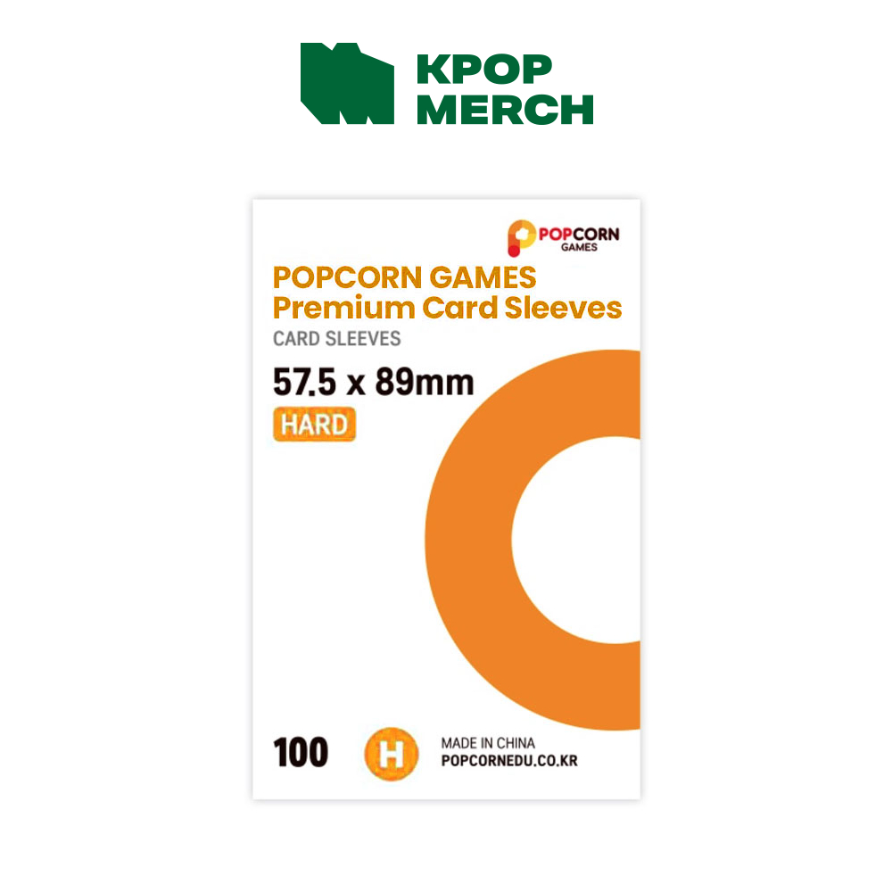 Mangas De Cartão Premium Popcorn Games_orange Hard em Oferta na Shopee