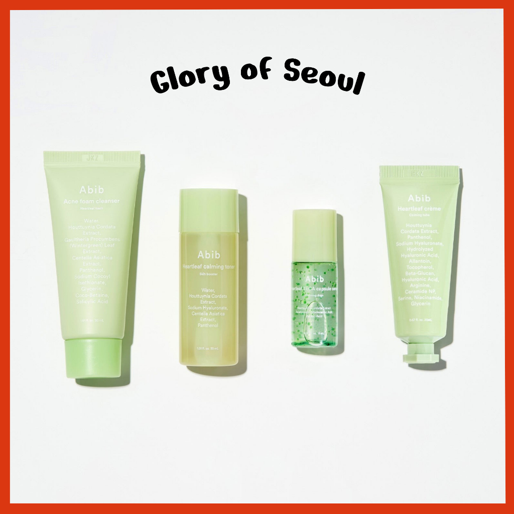 [NEW] Abib Heartleaf calming Trial kit