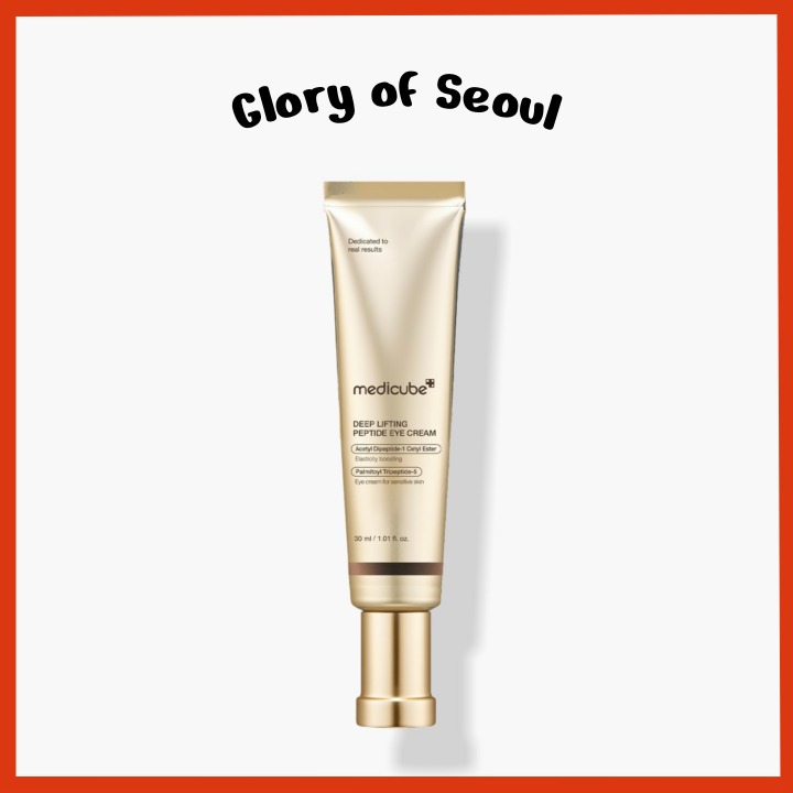 MEDICUBE Deep Lifting Peptide Eye Cream, 30ml (2 Options) │ PREVIOUS Version / RENEWED Version em Oferta na Shopee