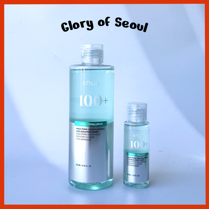 [No Box] ANUA PDRN 100 Hyaluronic Acid Booster Toner 40ml, 250ml