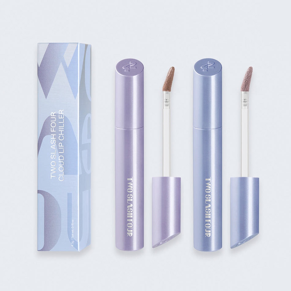 [TWO SLASH FOUR] Cloud Lip Chiller Matte Tint 8 Cores Nude Color Maquiagem K-Beauty