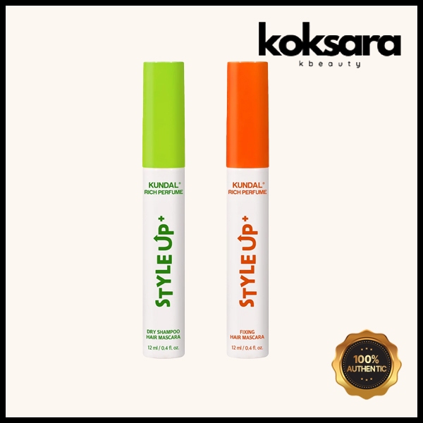 KUNDAL Rich Perfume Style Up Fixing Hair Mascara / Dry Shampoo Mascara 12ml (2 Types)