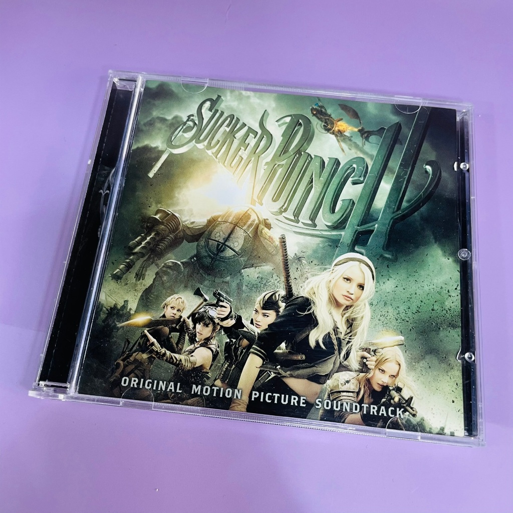 CD De Trilha Sonora Com Imagem De Movimento Original Sucker Punch | Emily Browning Bjork Queen Iconic Rock Cobre Gema De