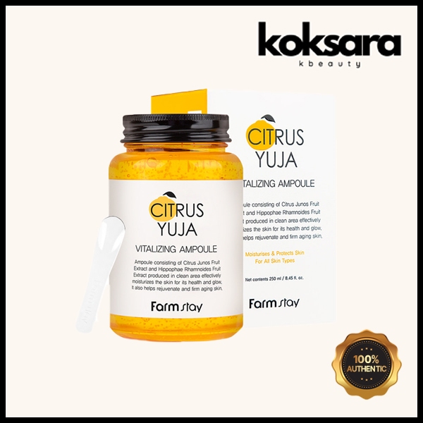 Farmstay Citrus Yuja Vitalizing Ampoule 250ml