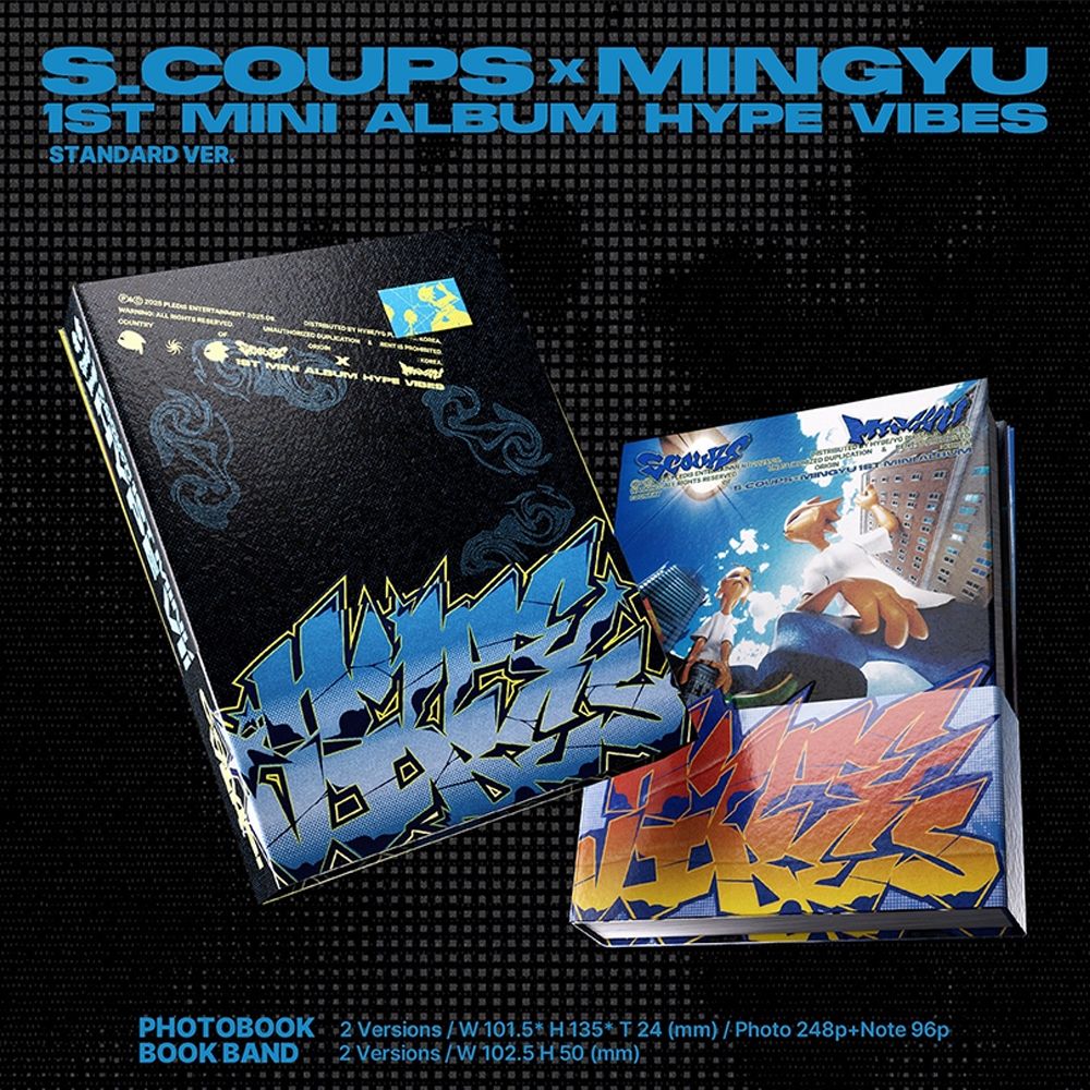 Detalhes do (Withmuu POB) SEVENTEEN S.COUPS x MINGYU - 1st MIni Album [ Hype Vibes ]_Standard ver