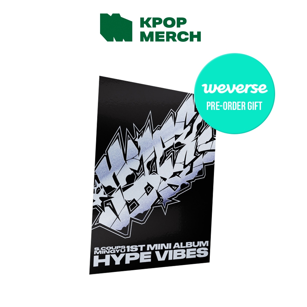 (Weverse POB) SEVENTEEN S.COUPS x MINGYU - 1st MIni Album [ Hype Vibes ]_Weverse albums ver em Oferta na Shopee