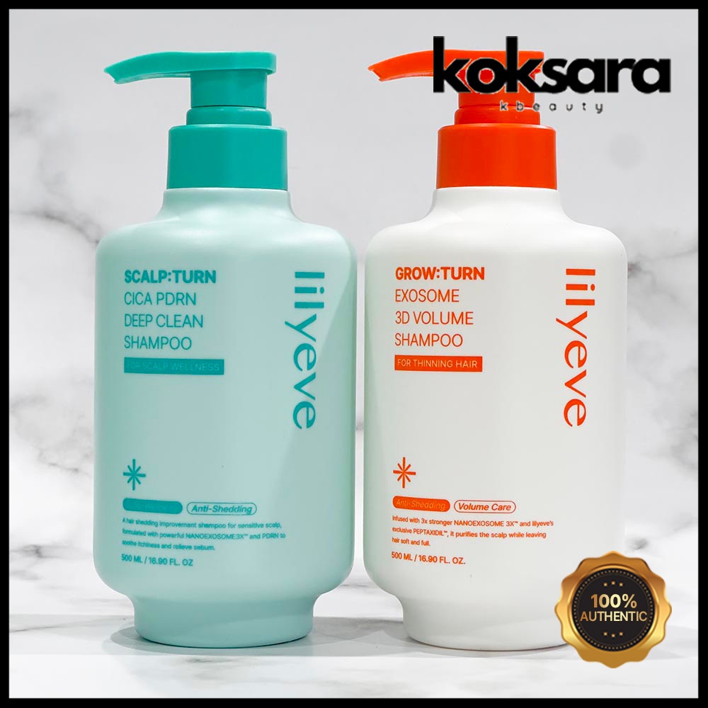 Lilyeve Growton 3D Volume Scalpturn Cica PDRN Shampoo 500ml