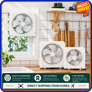 Exaustor de Janela Portátil 220V Ventilação sem Furar Branco