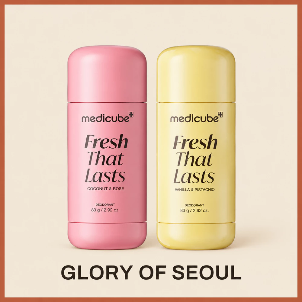 Desodorante Medicube 83g/2 Tipos (Com Ácido Kójico , Cúrcuma , Baunilha E Pistache , Coco PDRN Rosa)