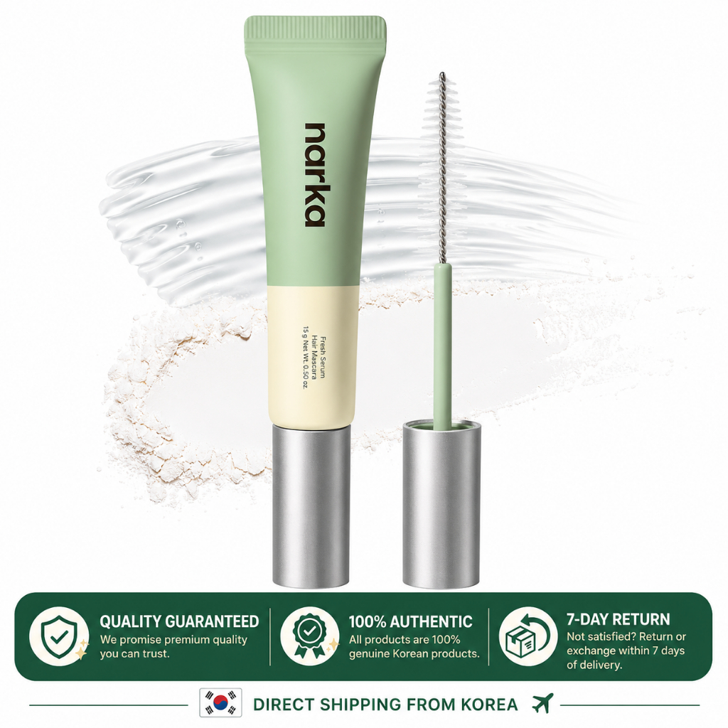 NARCA] Rímel De Cabelo Com Sebo Fresco 15g Flyaway Hair Styling Stick Controle De Óleo Fixador De 1 Unidade