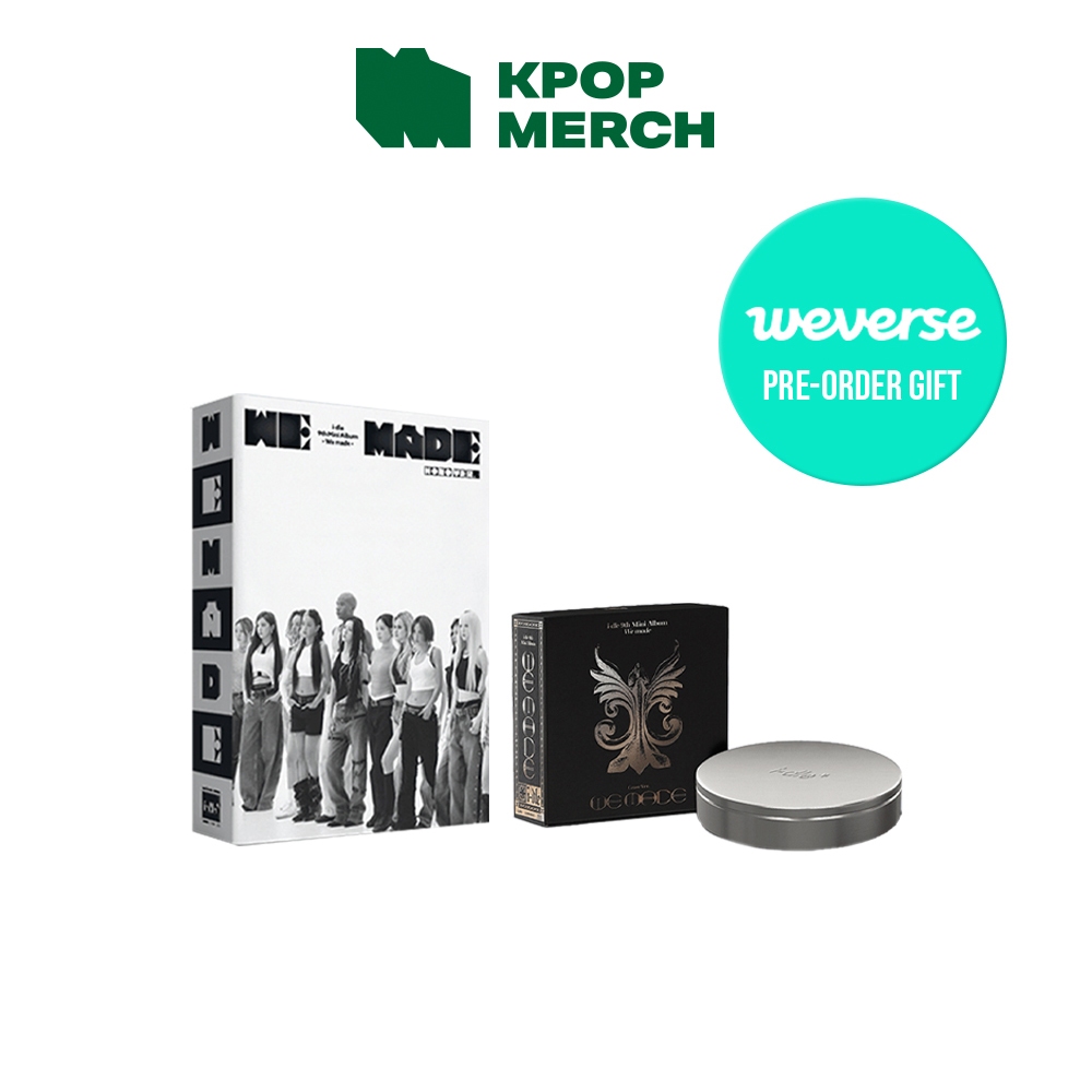 (Weverse POB) I-DLE - 9th Mini Album [We made]