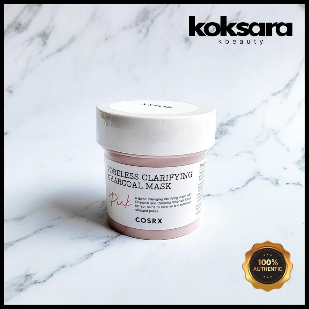 Máscara Clarificante De Carvão Cosrx Poreless Rosa 110g (exp2026.07.09)