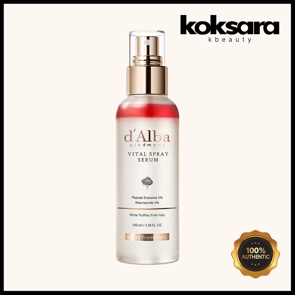 D'Alba White Truffle Vital Spray Serum Niacinamide 100ml