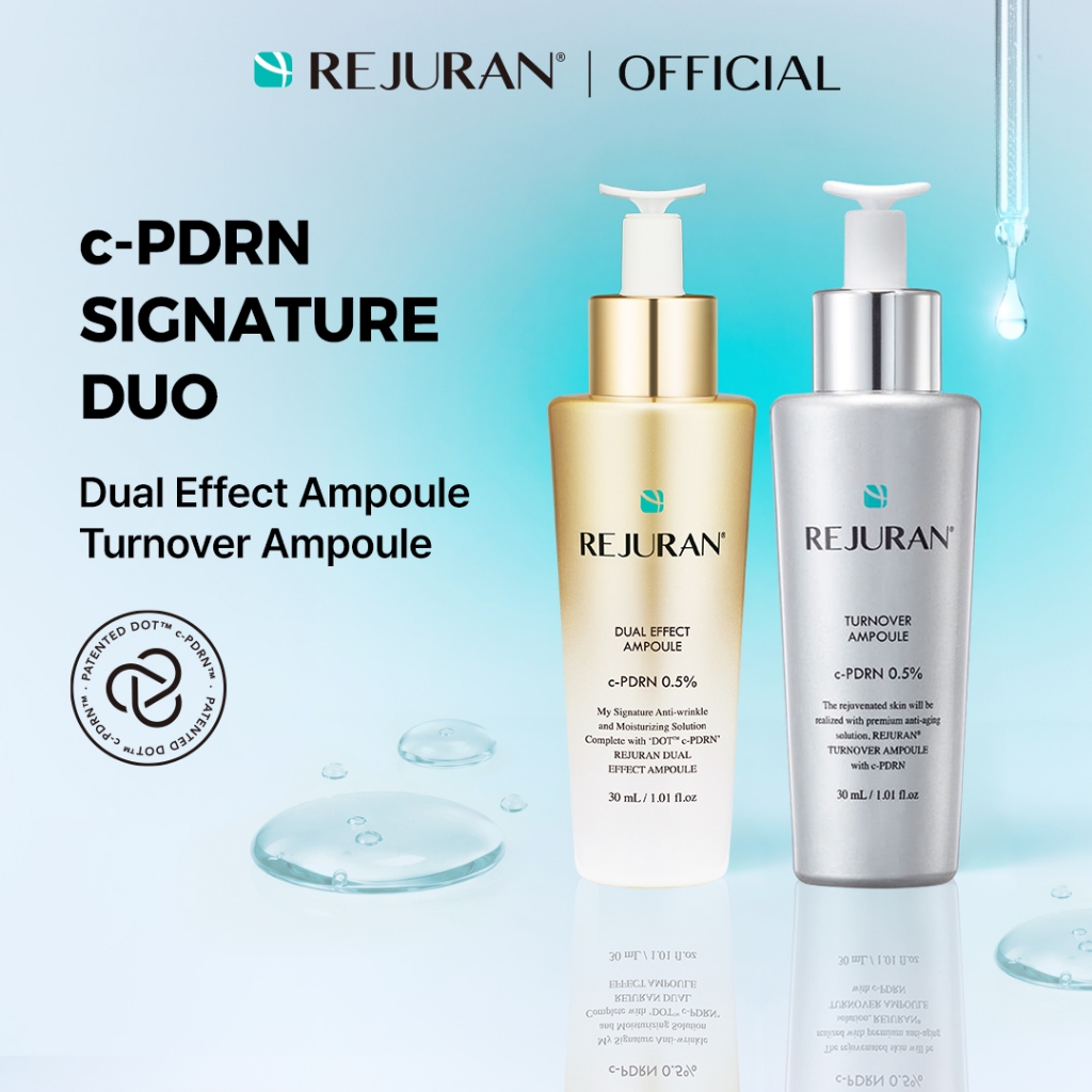 [REJURAN] c-PDRN Signature Duo (Ampola De Efeito Duplo 30mL + Volume 30mL)