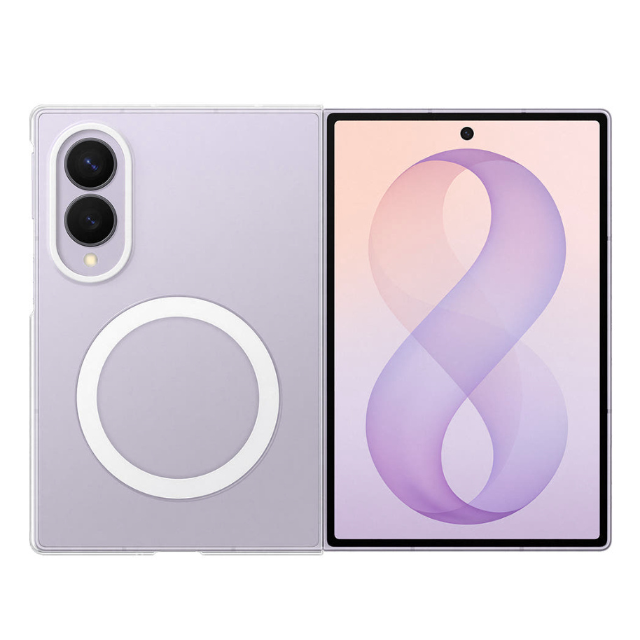 Samsung-Capa Magnética Transparente + Conjunto De 2 Peças De Filme AR Para galax