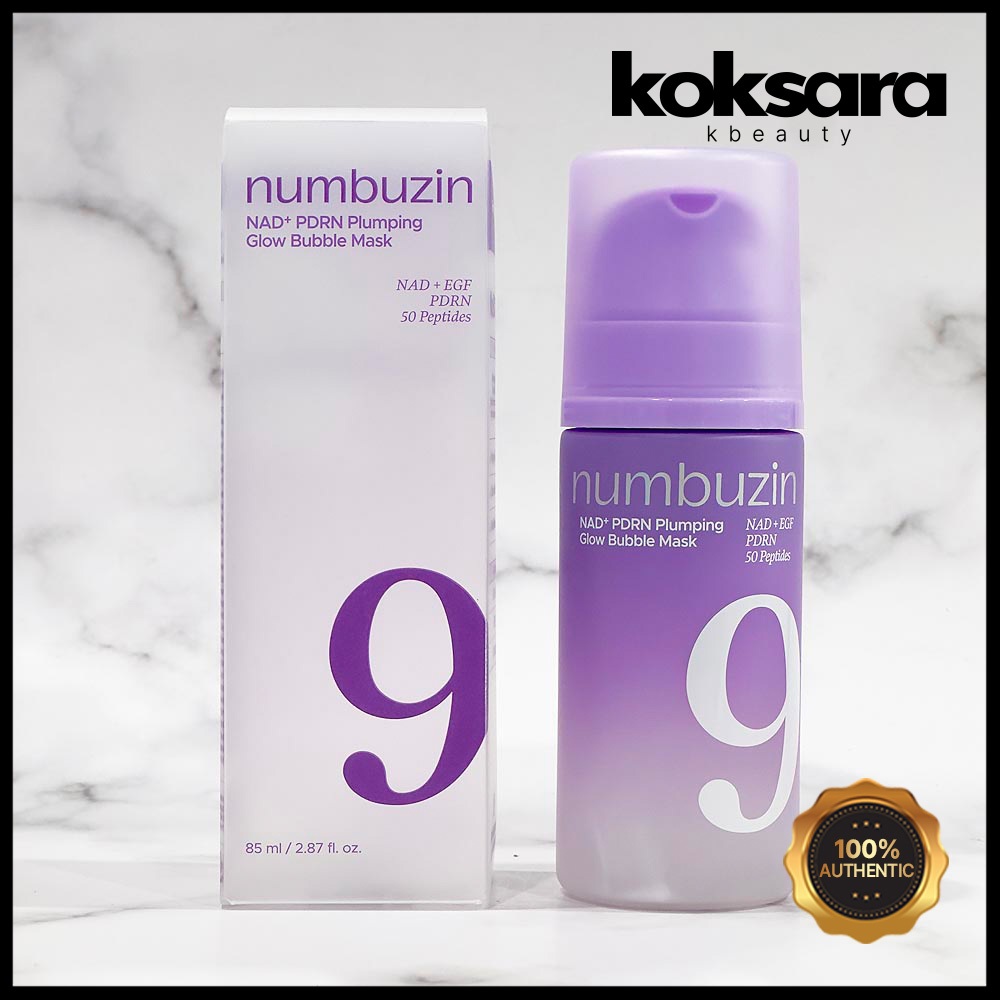 Numbuzin No.9 NAD+ Pdrn Pluming Glow Bubble Mask 85ml