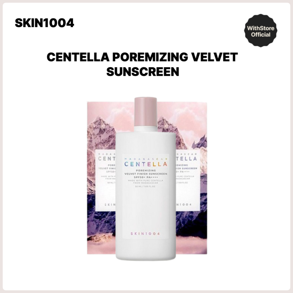 [SKIN1004] Renovação Madagascar Centella PoreMizing Velvet Finish Protetor Solar Fps50 + PA + 50ml Envio Da Coreia K-Bea