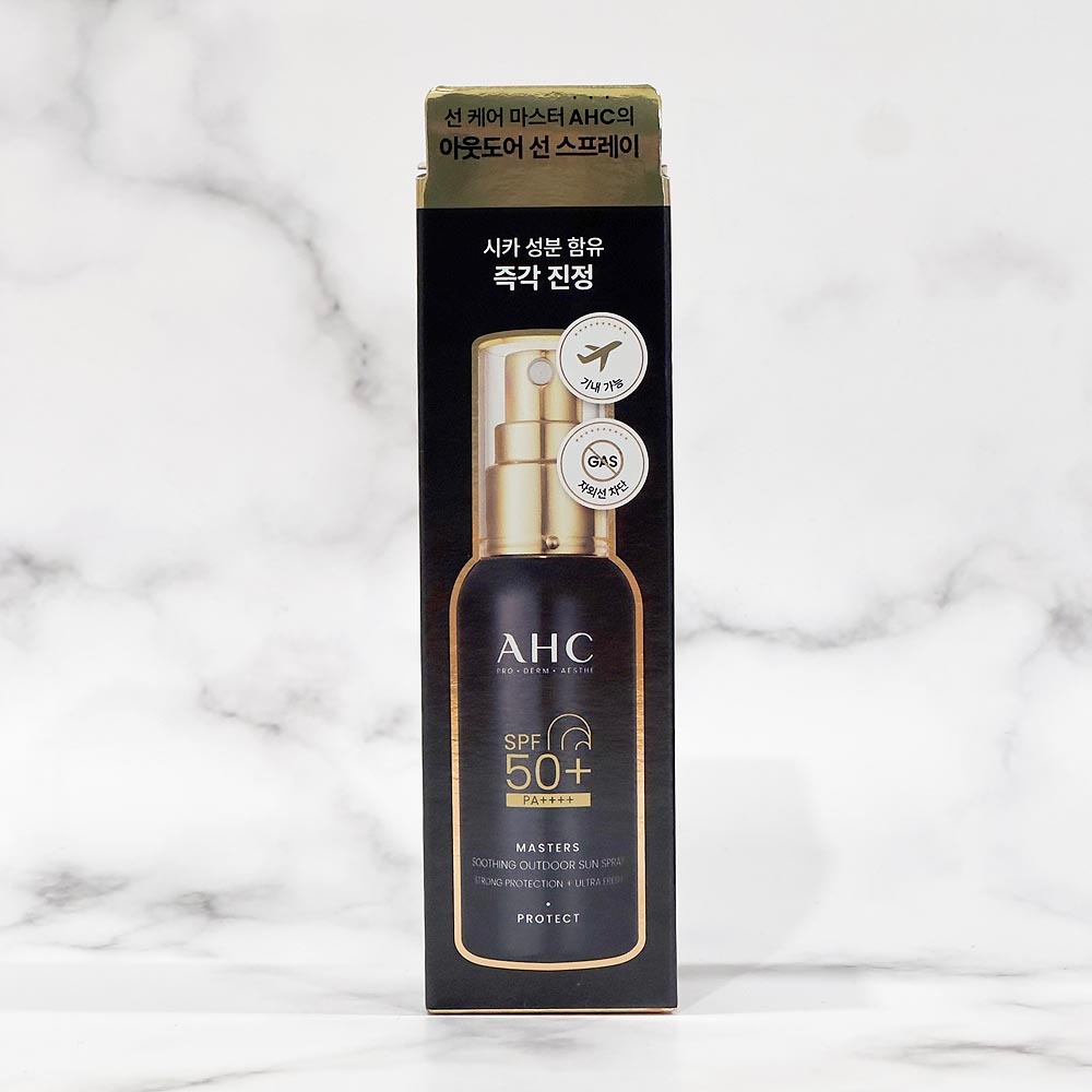 AHC Masters Soothing Outdoor Sun Spray SPF50+ PA++++ 55ml · foto 2