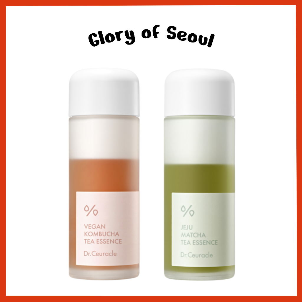 DR.CEURACLE Tea Essence 150mL (2 Types) / Vegan Kombucha, Jeju Matcha