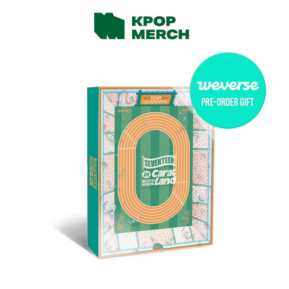 (Weverse POB) SEVENTEEN - SVT 9th Fan Meeting [ Seventeen in Carat Land ] Memory Book em Oferta na Shopee