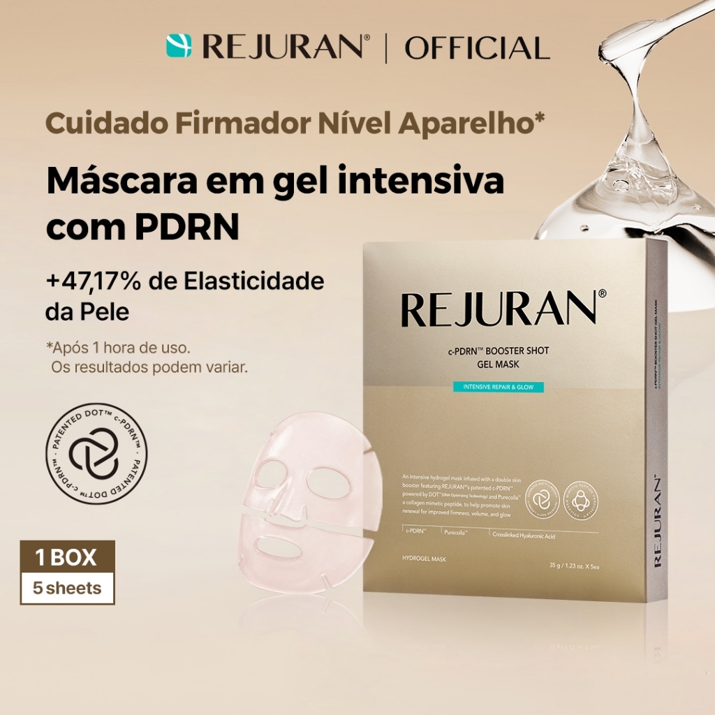 [NOVO LANÇAMENTO] REJURAN c-PDRN Booster Shot Máscara em Gel Intensiva & Glow