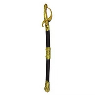 Espada De Pirata Mosqueteiro | Material: Plástico | Cosplay, Festa Fantasia, Happy Halloween, Acessório, Carnaval