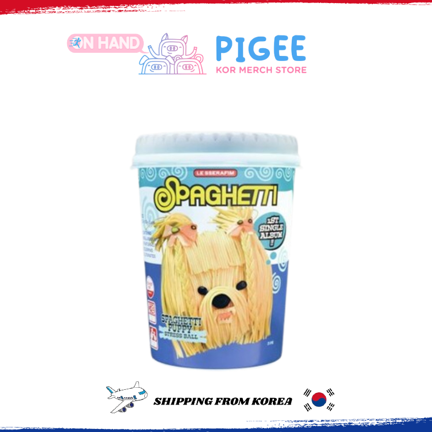 LE SSERAFIM - [ SPAGHETTI ] 1ST SINGLE (STRESS BALL Ver.) em Oferta na Shopee