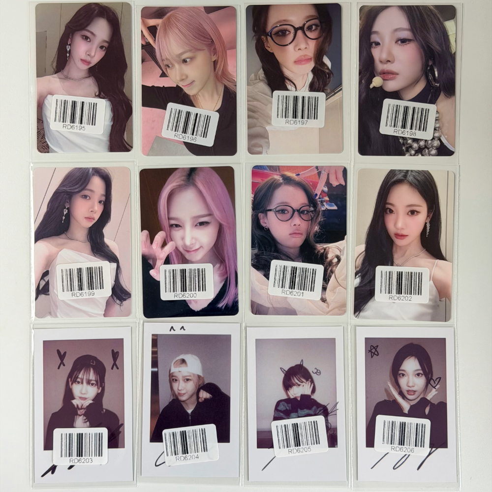 [OFFICIAL]  KMStation 2.0 AESPA RICH MAN BURST Ver POB PHOTOCARD