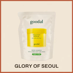 [Recarga] GOODAL Green Tangerine Vita C Almofada Para Cuidados Com Manchas Escuras a 70ea