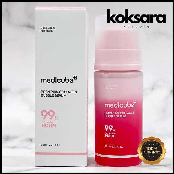 Medicube PDRN Pink Collagen Bubble Serum 95ml