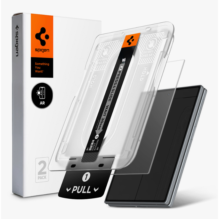 [Spigen] Protetor De Tela De Vidro Temperado Glas.tR EZ Fit AR Para Galaxy Z Fol