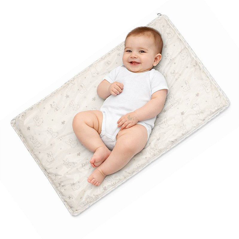 Trocador de Cômoda Colchonete Impermeável Dobrável Papi Compose Menino e Menina