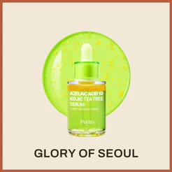 PURITO Azelaic Acid 10 Kojic Tea Tree Serum, 30mL
