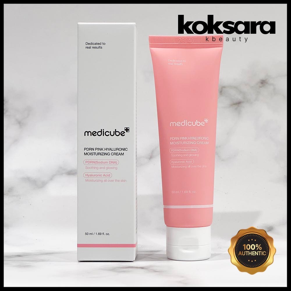 Medicube PDRN Creme Hidratante Hialurônico Rosa 50ml