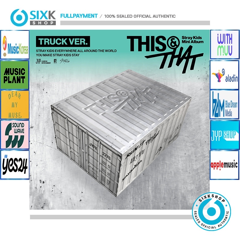 SIXKSHOP✨(POB) STRAY KIDS 10 Mini Album [THIS & THAT] (TRUCK ver)