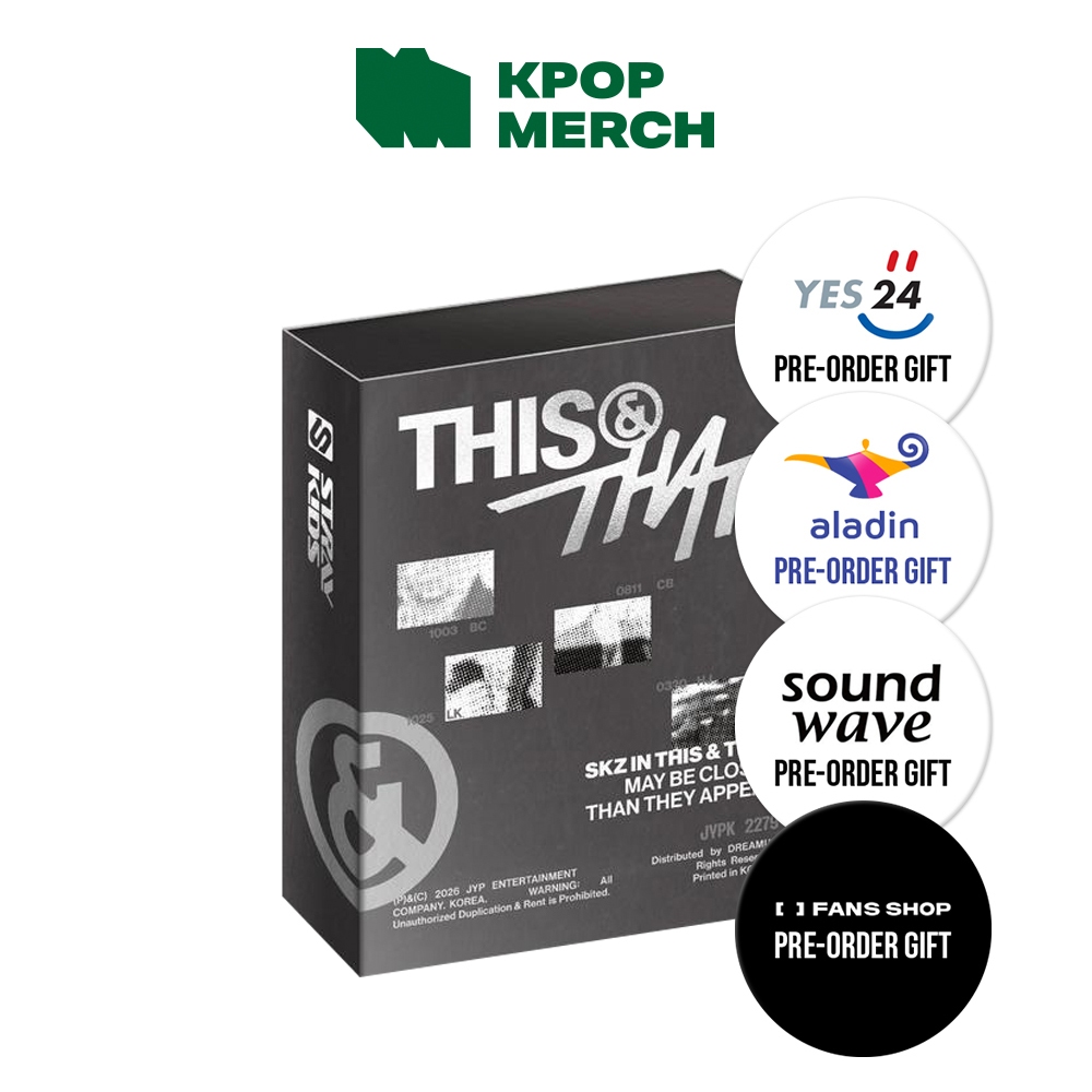 (POB Option) Stray Kids - Mini Album [THIS & THAT]_FANS ALBUM Ver.