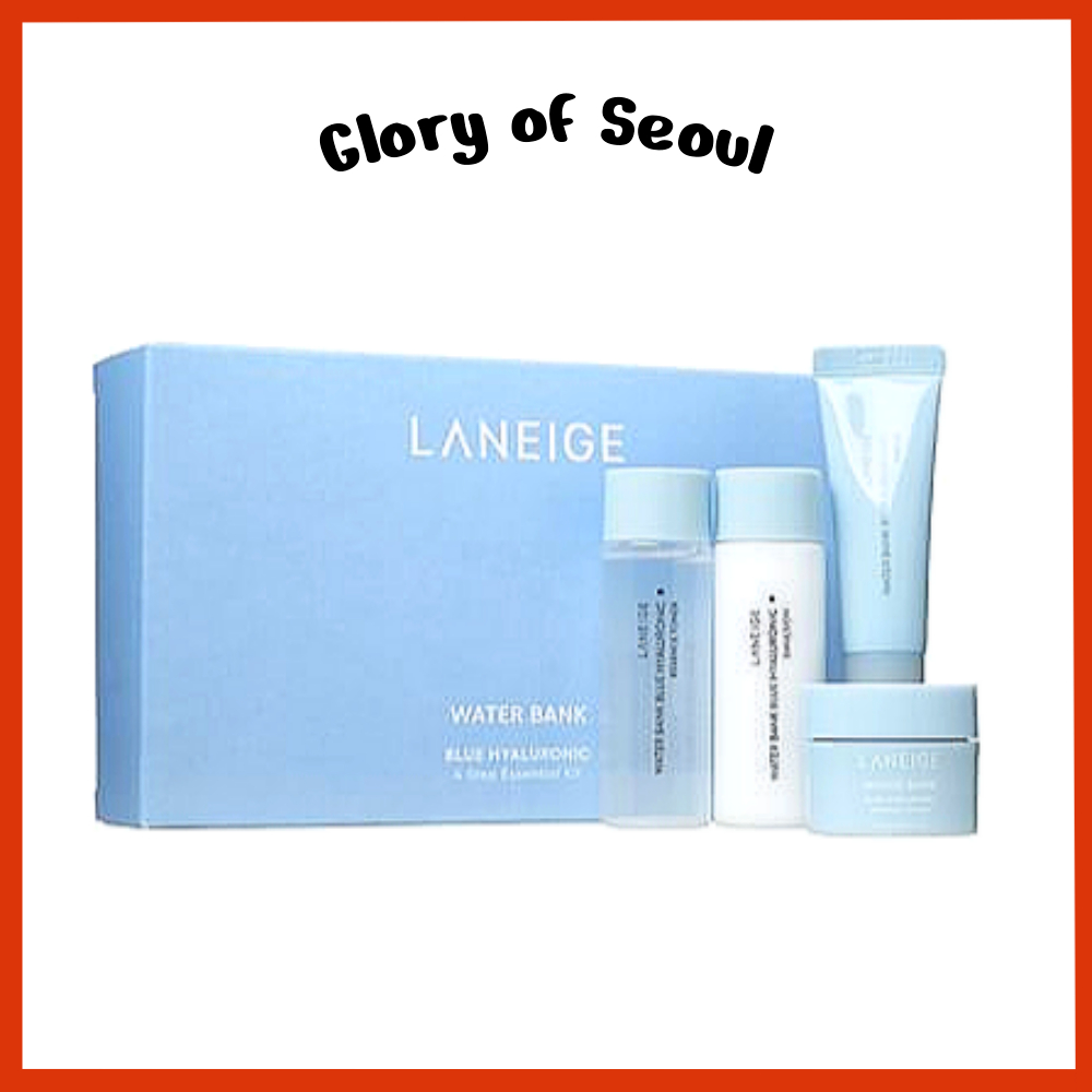 [KIT] LANEIGE Water bank Blue Hyaluronic 4 Step Essential Kit em Oferta na Shopee