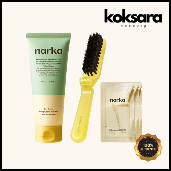 Narka Straight Sleek Hair Milk 150ml Promotion