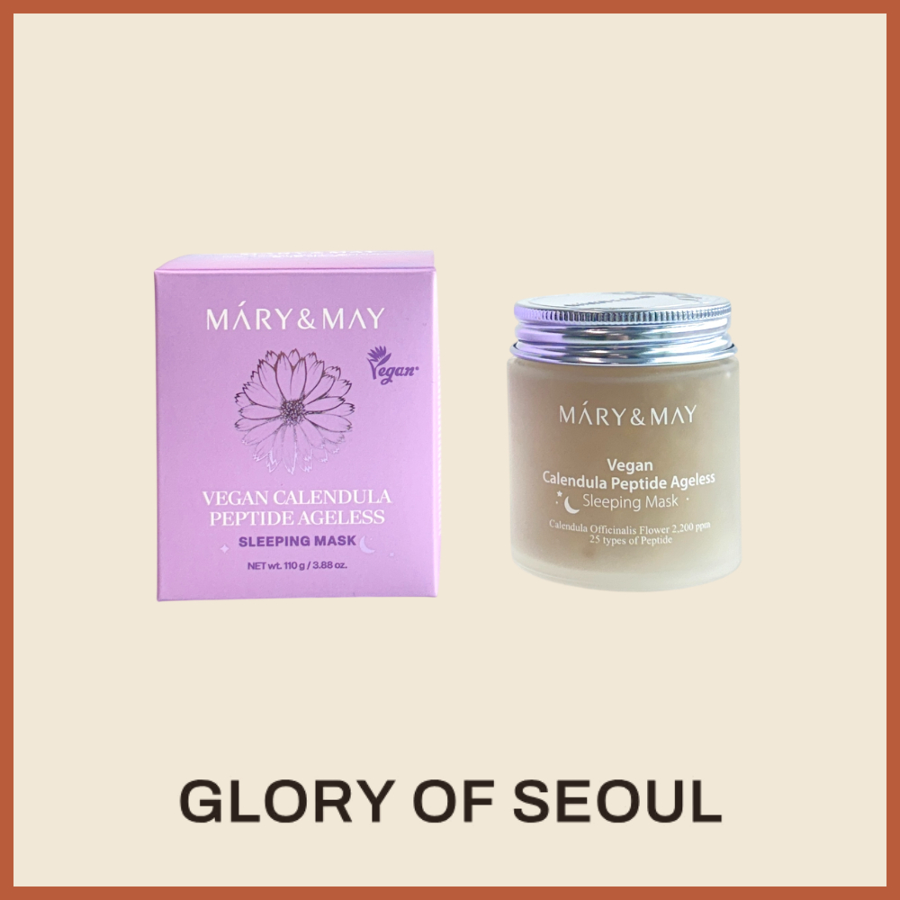 Mary&May Vegan Calendula Peptide Ageless Sleeping Mask 110g