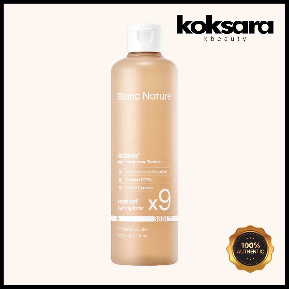 BLANC NATURE 9X Concentrated Heartleaf Toner 300ml