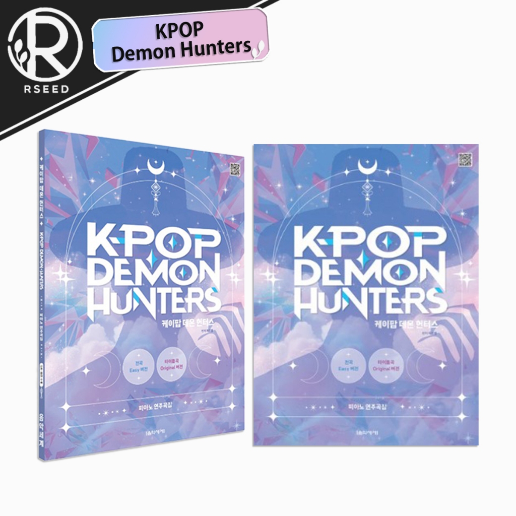 【KPOP Demon Hunters・Coreia】Livro de Partituras para Piano K-POP Demon Hunters