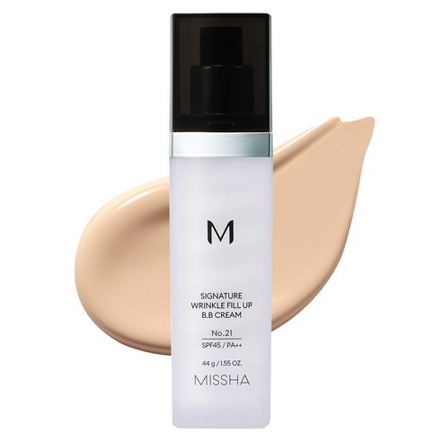 MISSHA M Signature Wrinkle Fill Up BB Cream SPF45 PA + 44g/Base De Cobertura De Umidade Antienvelhecimento
