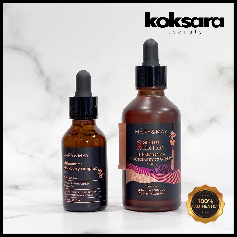 Mary & May Idebenona + Sérum Complexo Blackberry 30ml , 80ml
