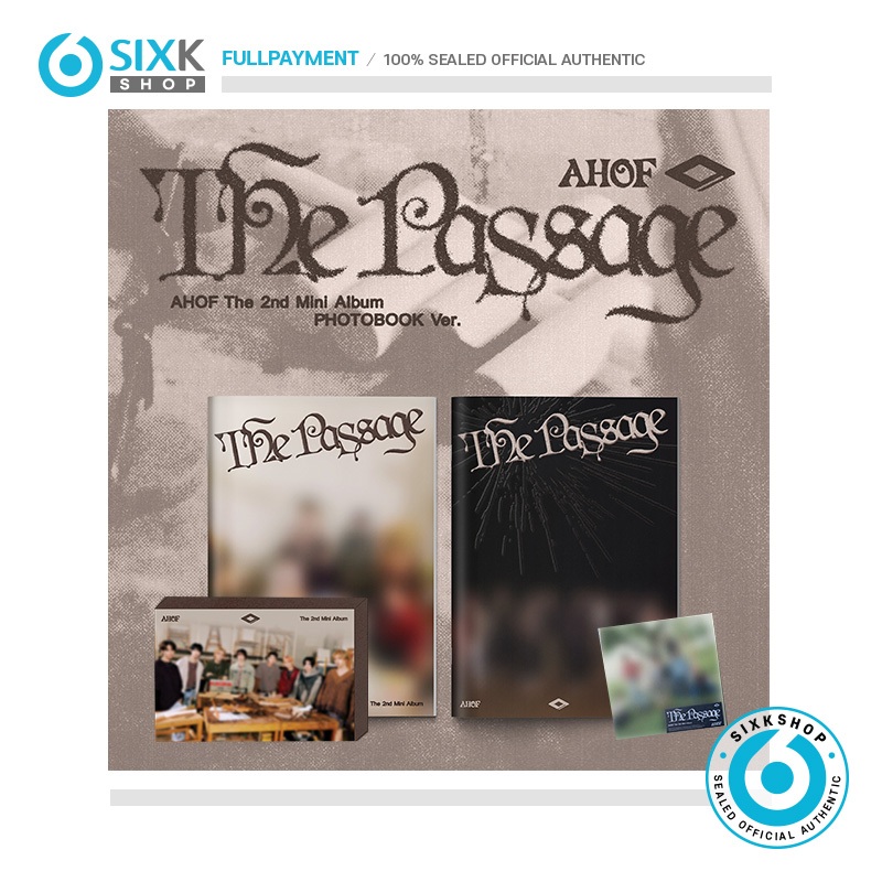 AHOF The 2nd Mini Album [ The Passage ] em Oferta na Shopee
