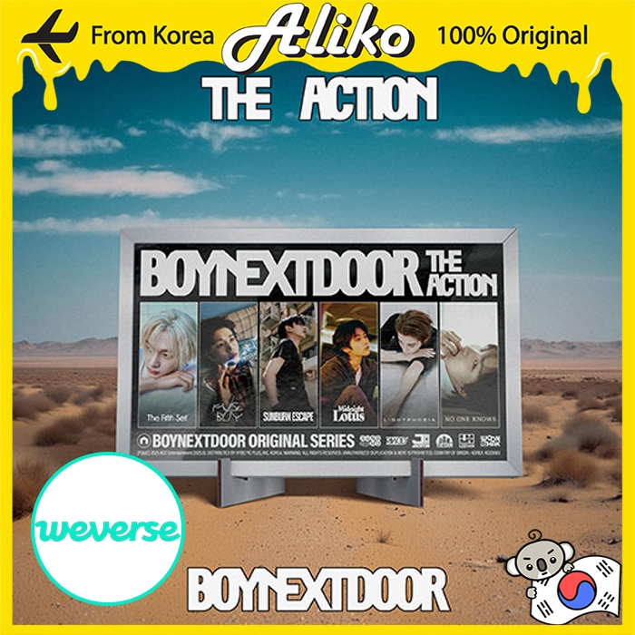 BOYNEXTDOOR - 5th EP [The Action] (Frame ver.) em Oferta na Shopee