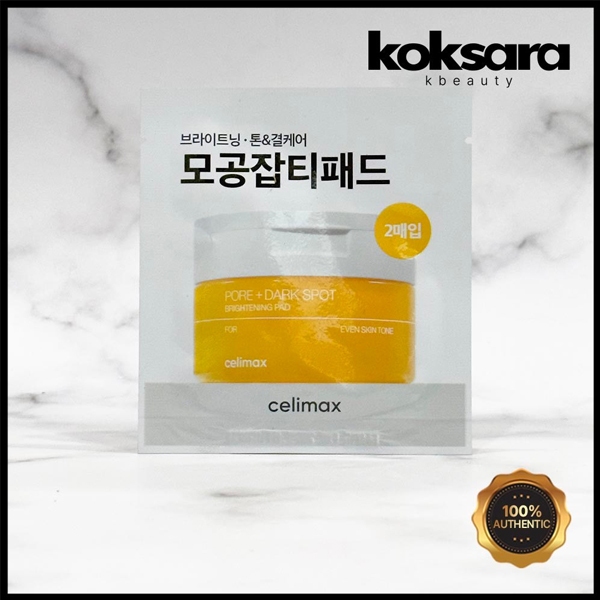 Celimax Pore Dark Spot Brightening Pad 1ea (2 Pads)