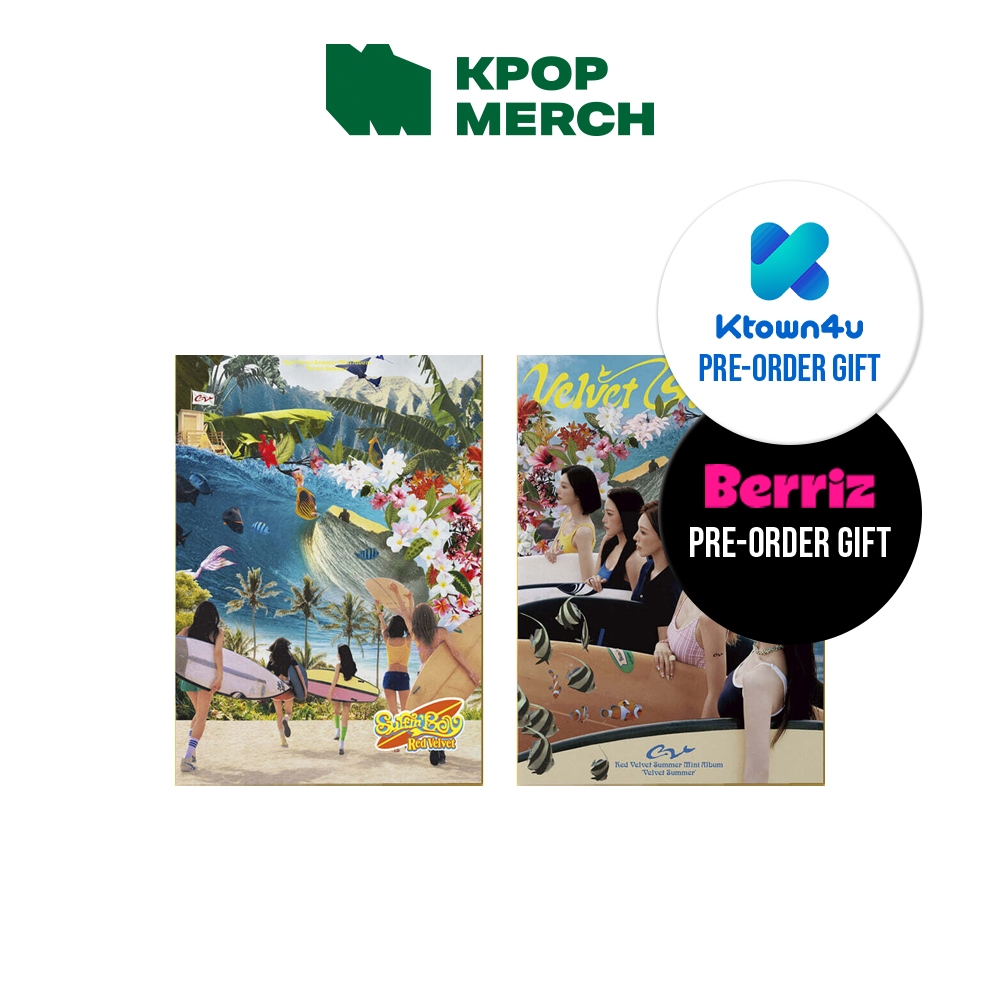 (POB Option) RED VELVET - Summer Mini Album [Velvet Summer]_Big Wave Ver.