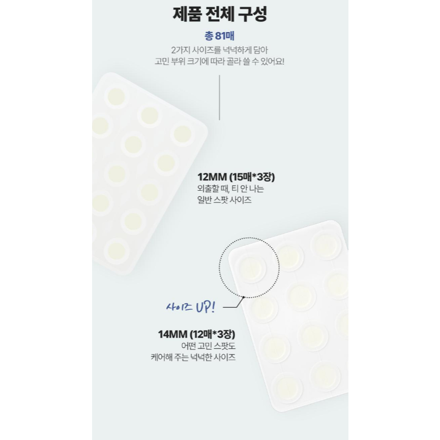 Olive Young Care Plus Spot Patch 4Type
