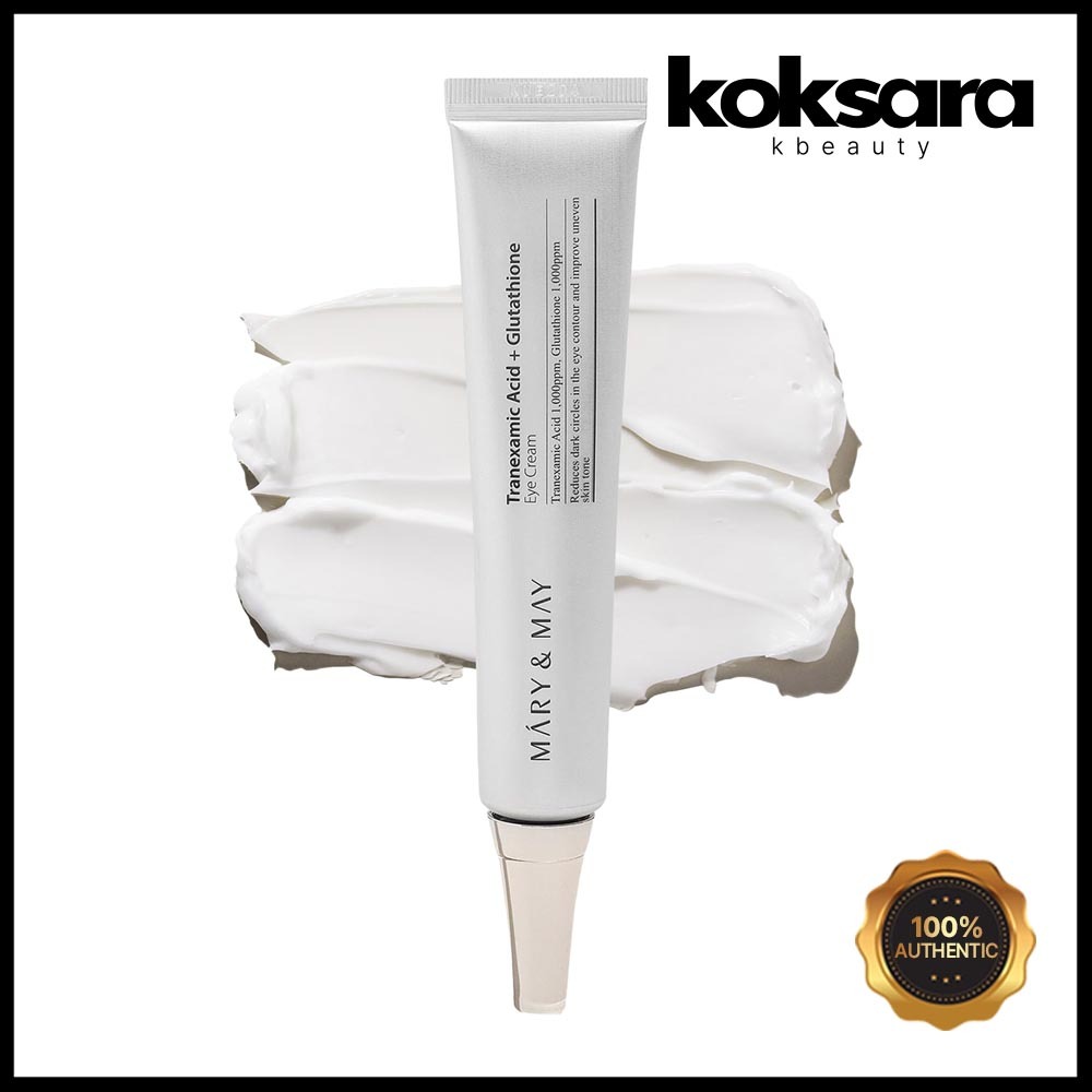 Mary & May Tranexamic Acid + Glutathione Eye Cream 12g, 30g